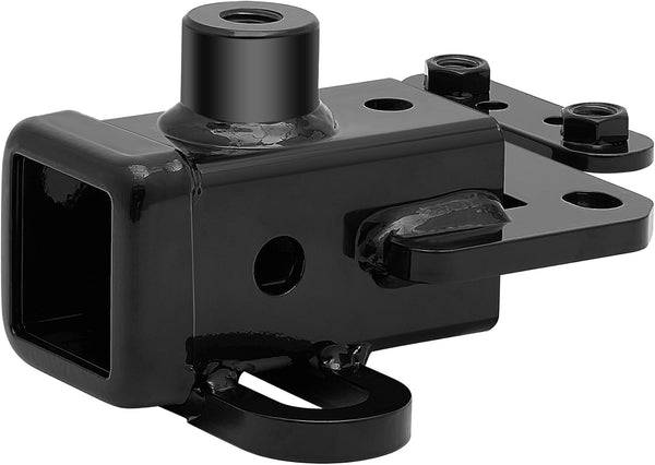 Trailer Hitch for Dodge Ram 1500(2019-2024), 2-inch Hitch Receiver with Bolts, Tow Hitch with Anti-Rust Gloss Powder Coat, Black Trailer Hitch Kit TCG-Dodge01