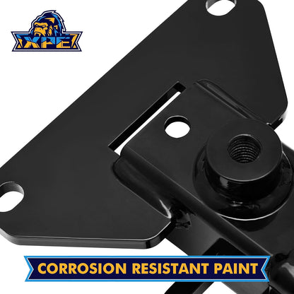 Class 3 Trailer Hitch for Jeep Gladiator JT(2020-2023),2-inch Hitch Receiver with Bolts,Tow Hitch with Anti-Rust Gloss Powder Coat, Black Trailer Hitch Kit for Pickup Truck Brand: XPE T02