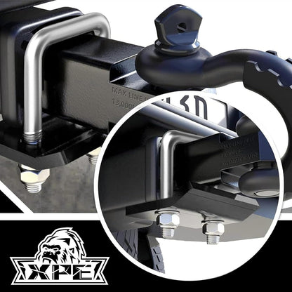 Trailer Hitch Tightener, Hitch Stabilizer Heavy Duty Anti-Rattle Clamp for 2.5" Hitches, Reduce Movement from Hitch Tray Cargo Carrier Bike Rack Trailer Ball Mount.…